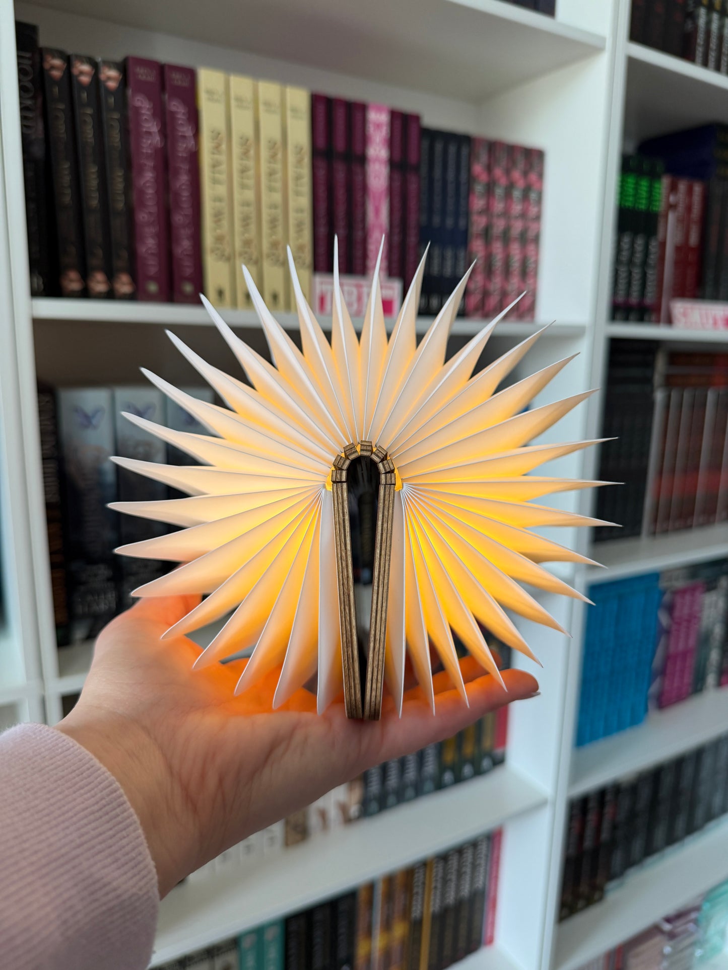 Wooden Folding Book Light π‘