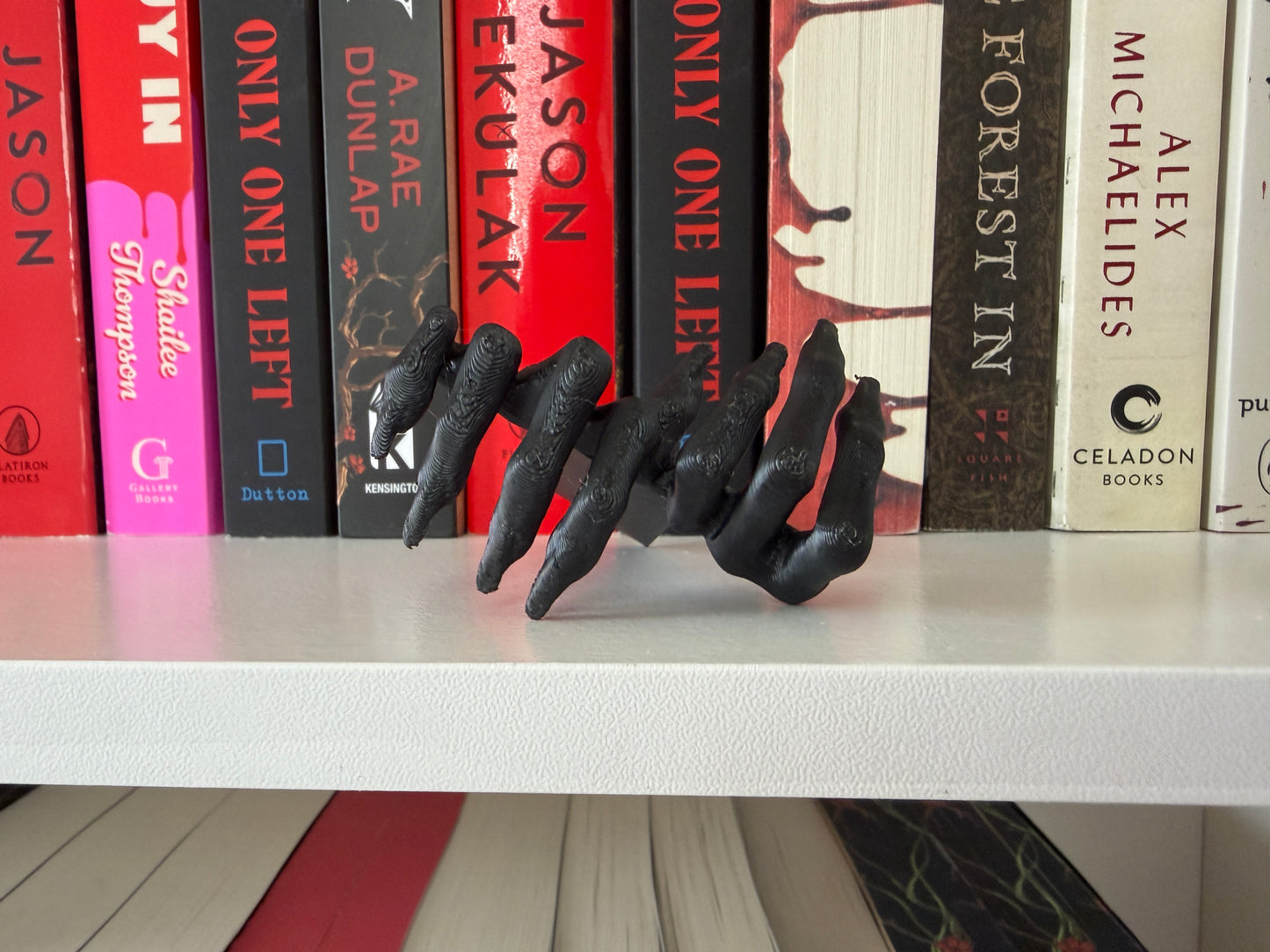 Creepy Hand Bookshelf Decor