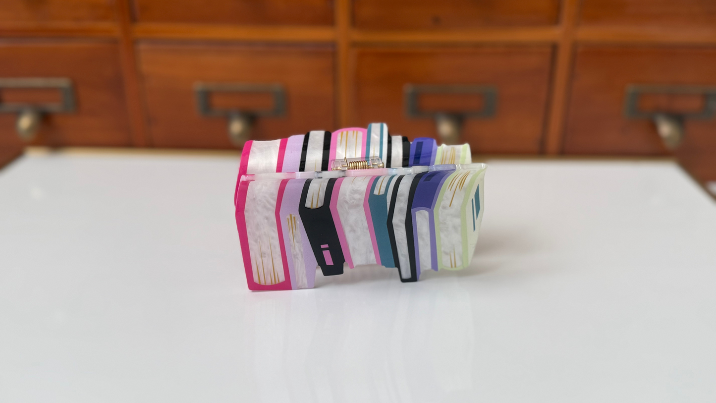 Assorted Bookish Hair Clip