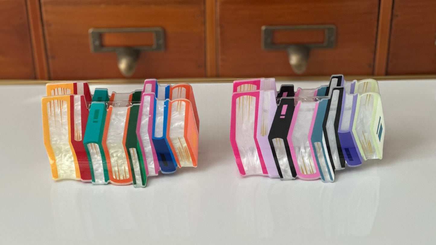 Assorted Bookish Hair Clip