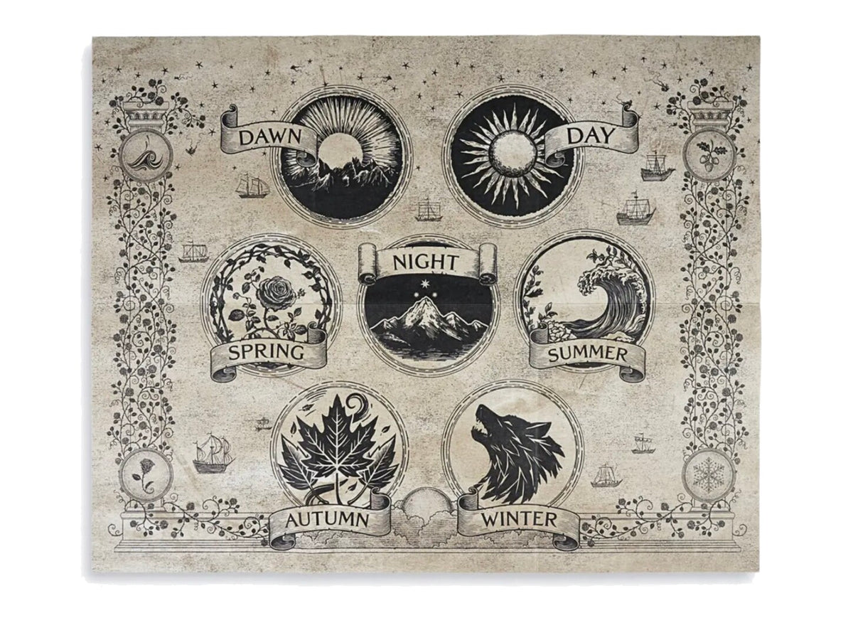 ACOTAR Map of Prythian (Officially Licensed) 🗺️
